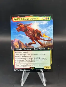 Red XIII, Proud Warrior - FIC 0091 NM - MTG Magic - Image 1