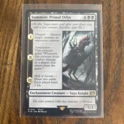 Summon: Primal Odin - FIN - NM - MTG - Image 1