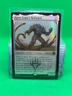 MTG Mint Singles - Karn, Legacy Reforged | MAT Foil - Image 1