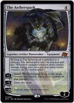 MTG Aetherdrift The Aetherspark (Mythic) - Image 1