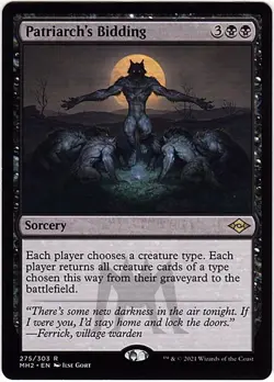MTG Modern Horizons 2 Patriarch's Bidding (Rare) - Image 1