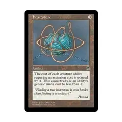 WOTC MtG Stronghold Heartstone (U) NM - Image 1