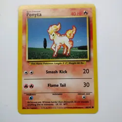 Ponyta - Base Set 60/102 - Pokemon TCG NM Common Vintage WOTC - Image 1