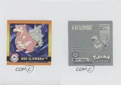 Slowbro Artbox Pokemon Stickers Series 1 #80 1999 12gr - Image 3