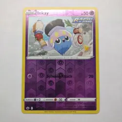 Reverse Holo Inkay 069/198 Chilling Reign Pokemon - Same Day Shipping! - Image 1