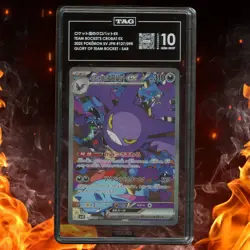 Pokemon Glory Of Team Rocket Japanese CROBAT EX Special Art Rare TAG 10 127/098 - Image 1