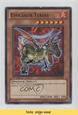 Evolsaur Terias 1st Ed. YuGiOh Order of Chaos #ORCS-EN028 READ 00gy - Image 1