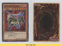 Evolsaur Terias 1st Ed. YuGiOh Order of Chaos #ORCS-EN028 READ 00gy - Image 3
