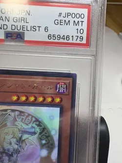 YuGiOh Dark Magician Girl PSA10 Holographic Rare DP23 Japan Promo - Image 3