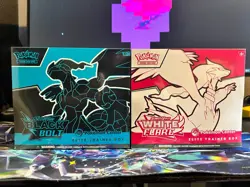 Pokemon Black Bolt and White Flare Pokemon Center Elite Trainer Boxes FAST SHIP - Image 1