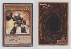 Superheavy Samurai Kabuto Unlimited YuGiOh The New Challengers #NECH-EN008 0o5 - Image 3