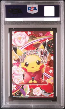 PSA 10 Jack of Clubs Maiko & Okuge Pikachu Kyoto Pokemon Playing Card 2016 Japan - Image 2