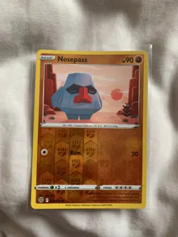 073/172 NOSEPASS REVERSE HOLO BRILLIANT STARS POKEMON CARD - Image 1