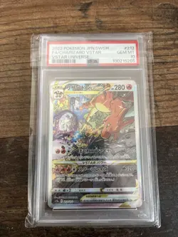 Pokemon Glurak Charizard VSTAR SAR Japanese PSA 10 GEM MINT Pokemon Card - Image 1
