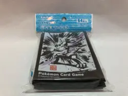 Lucario Biography Ink painting style 64 Sleeves For Pokemon Card Japan only 2019 - Image 2