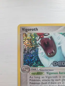 *NM Vigoroth 50/107 - 2005 EX Deoxys Pokemon Card Reverse Holo Stamped - Image 4