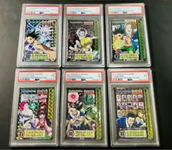 PSA8&7 Hunter x Hunter Carddass Premium Edition 6 Card Set JAPAN - Image 1