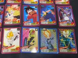 Dragon Ball Super Battle Holo & Normal 22 Card Lot Carddass Vintage JAPAN - Image 3