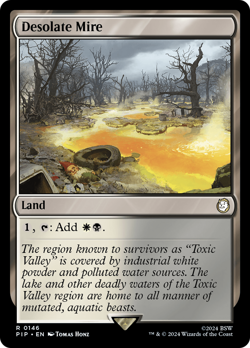 Desolate Mire #146 | Near Mint | Fallout Magic MTG - Image 1