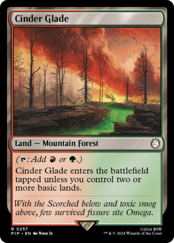 Cinder Glade #257 | Near Mint | Fallout Magic MTG - Image 1