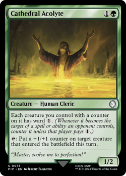 Cathedral Acolyte #75 | Near Mint | Fallout Magic MTG - Image 1
