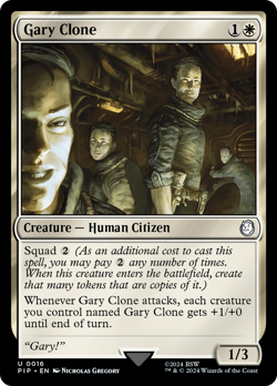 Gary Clone #16 | Near Mint | Fallout Magic MTG - Image 1