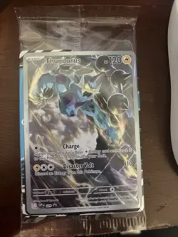 Pokemon Black Bolt Thundurus SV209 ETB Promo Sealed ENGLISH - Image 1