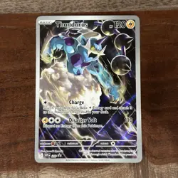 Pokemon Black Bolt Thundurus SV209 ETB Promo Sealed ENGLISH - Image 1