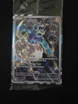 Pokemon Black Bolt Thundurus SV209 ETB Promo Sealed ENGLISH - Image 1