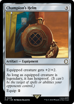 Champion's Helm #228 | Near Mint | Fallout Magic MTG - Image 1