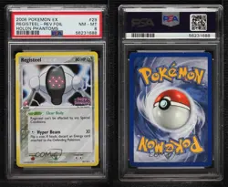 Registeel Reverse Foil Pokemon EX Holon Phantoms PSA 8 2006 2f4 - Image 3