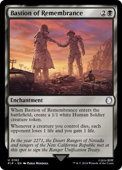 Bastion of Remembrance #182 | Near Mint | Fallout Magic MTG - Image 1