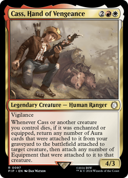 Cass, Hand of Vengeance #97 | Near Mint | Fallout Magic MTG - Image 1