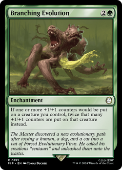 Branching Evolution #195 | Near Mint | Fallout Magic MTG - Image 1