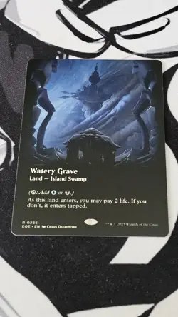 Watery Grave - Alt Art, Full Art - EOE, Edge of Eternities, MTG, NM Magic - Image 1