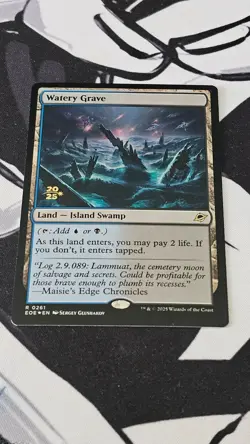 Watery Grave (Foil) MTG Edge Of Eternities-Promo - Image 1