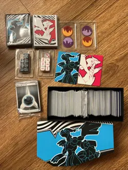Pokemon Black Bolt + White Flare Bulk in a ETB + Accessories (See Description) ✨ - Image 1