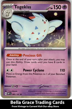 Togekiss #085/197 Deck Exclusives Pokemon Rare Holo - Image 1