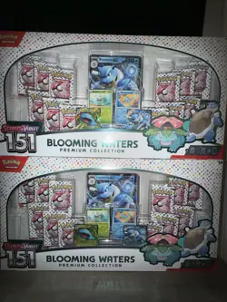 Pokemon TCG Blooming Waters Premium Collection Scarlet Violet 151 - Image 1