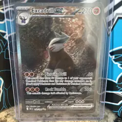 Excadrill EX SIR 168/086 Black Bolt - Pokemon TCG English MINT -PACK FRESH- - Image 1