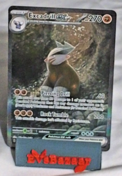 Excadrill EX SIR  168/086 Black Bolt - Pokemon TCG English MINT -PACK FRESH- - Image 3
