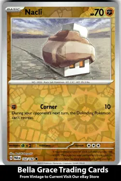 Nacli #102/182 SV04: Paradox Rift Pokemon Common Reverse Holo - Image 1