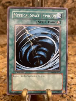 Yugioh! Mystical Space Typhoon - SD09 EN023 - 1st Edition. - Image 1