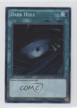 Super Rare - Dark Hole 1st Ed. YuGiOh Destiny Soldiers #DESO-EN042 1md - Image 1