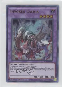 Invoked Caliga (UR) 1st Ed. YuGiOh Battles of Legends: Armageddon 1md - Image 1