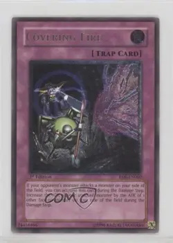 Covering Fire (Ultimate Rare) 1st Ed. YuGiOh Rise of Destiny #RDS-EN060 0l4h - Image 1