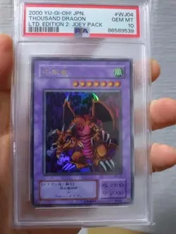 YuGiOh Thousand Dragon PSA10 Limited Edition 2 Japan Promo Card - Image 1