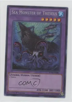 Sea Monster of Theseus 1st Ed. YuGiOh Raging Tempest #RATE-EN081 0ed - Image 1
