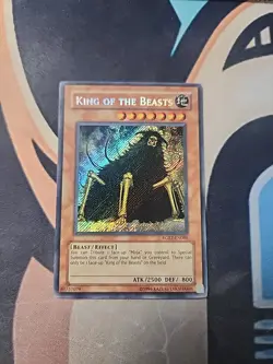 King of the Beasts RGBT-EN086 Secret Rare NM Yugioh - Image 1