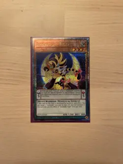 Yugioh Lunalight Tiger Quarter Century Secret Rare RA04-EN020 1st Edition NM - Image 1